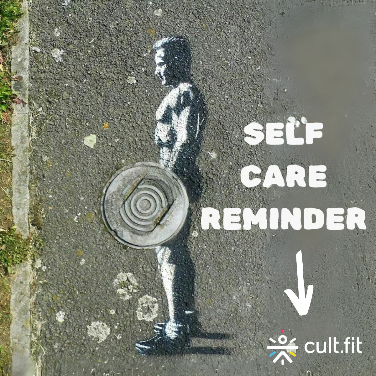 cult.fit - Self-care reminder.